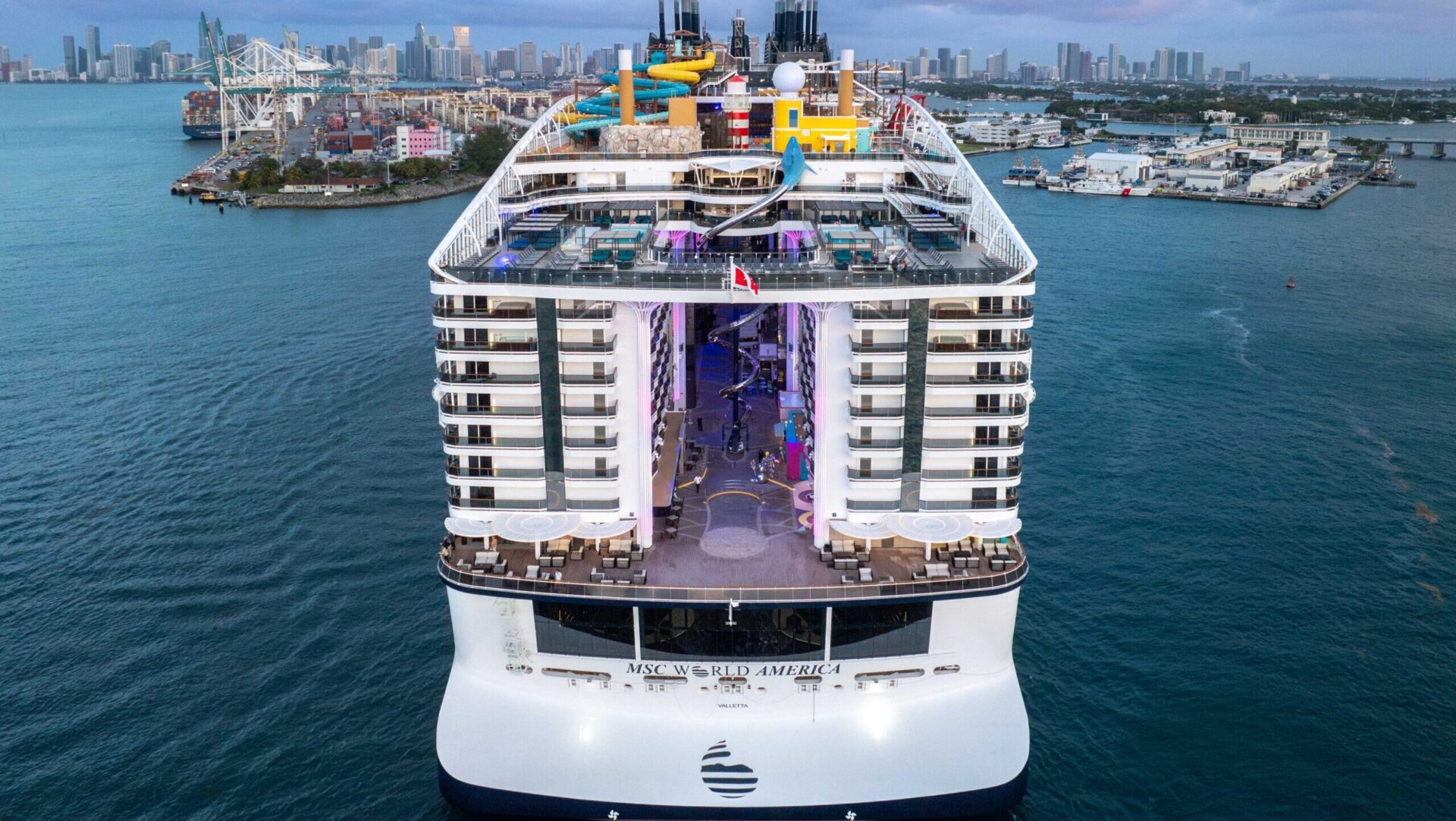 The New World America Ship of MSC is a multi -generational vacation victory