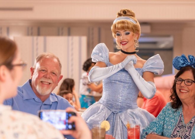 Dinner with breakfasts from Disney Princess at Disney Parks around the world