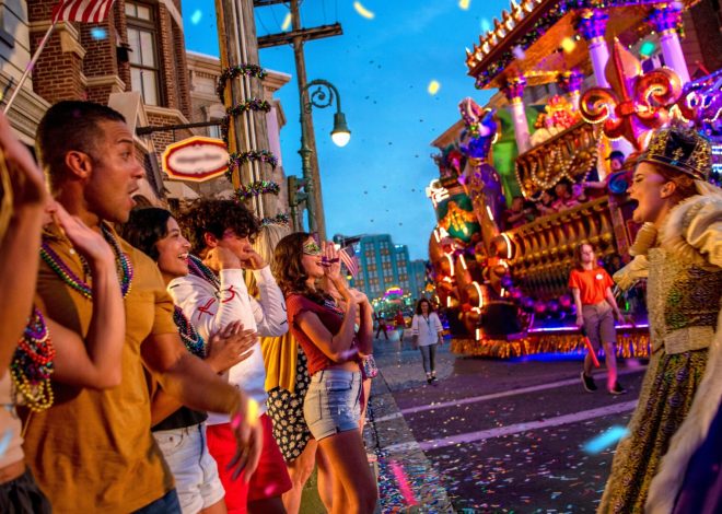 Secrets Behind the Glitter and Beads of Universal Orlando’s Mardi Gras Parade