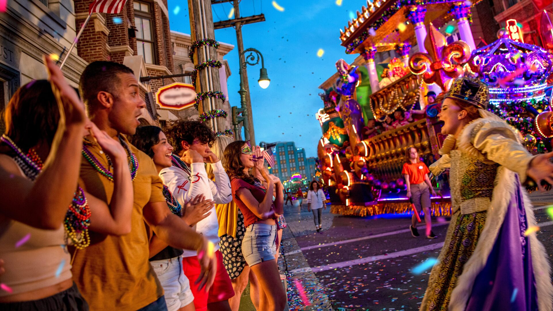 Secrets Behind the Glitter and Beads of Universal Orlando’s Mardi Gras Parade
